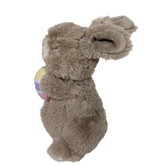 Gund Lil Whispers Gray Easter Bunny Stuffed Animal 9" - Picture 5 of 8